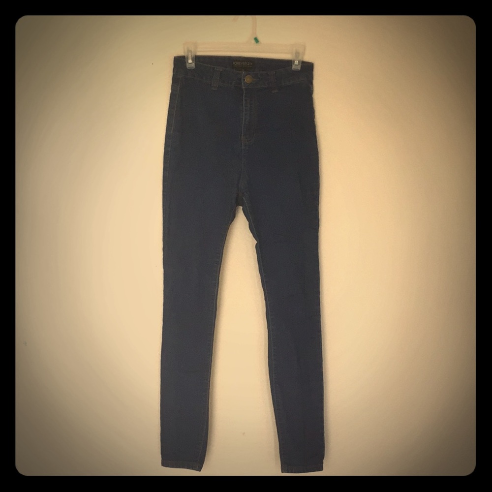 Forever 21  Plus Size High-Waisted Jeans
